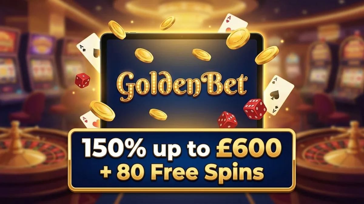 GoldenBet bonus screen